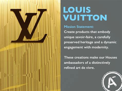 louis vuitton brand mission|louis vuitton mission and vision.